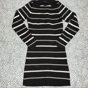 Akira Stripe Bandage Dress